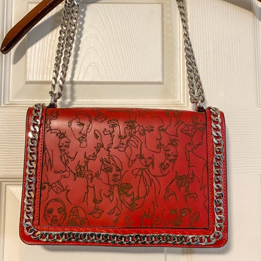Zara Leather Shoulder Bag